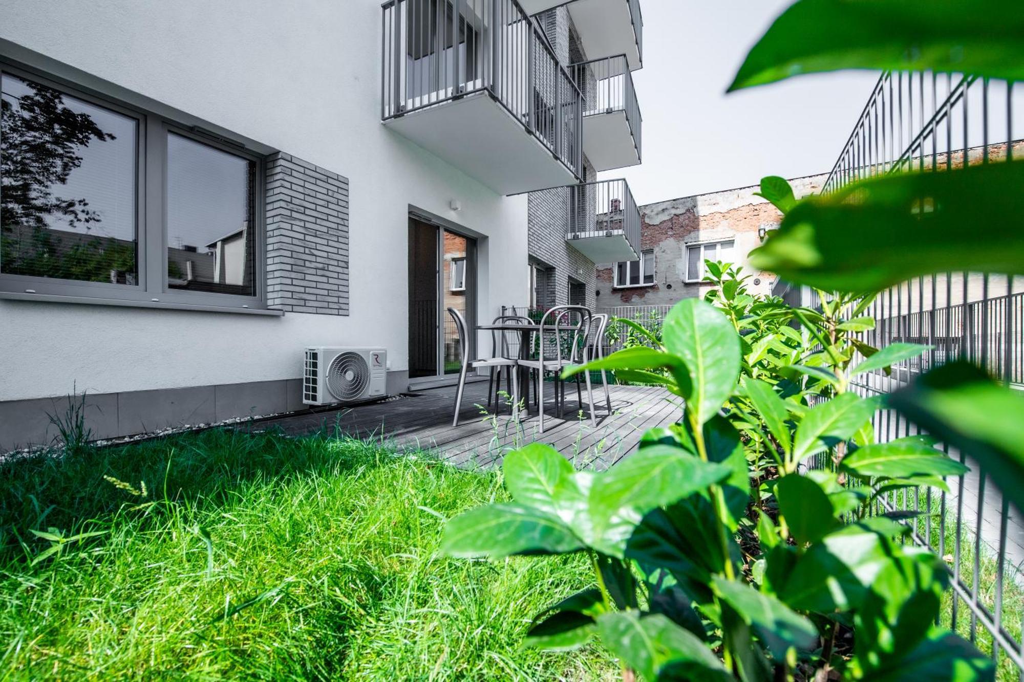 Apartament Mikolowska Z Tarasem Gliwice Buitenkant foto