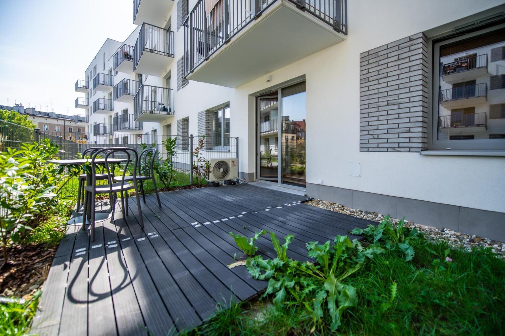 Apartament Mikolowska Z Tarasem Gliwice Buitenkant foto